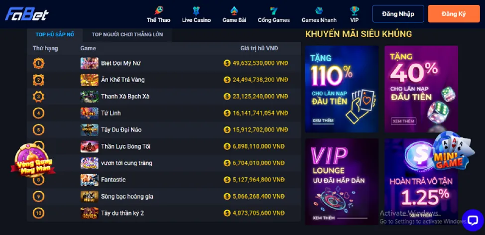 Chơi Baccarat tại xoso66 casino
